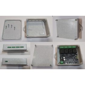   WiFi 4 csatornás relés intelligens kapcsoló modulhoz doboz RENDELÉSRE !!!!!! 1-2 munkanap