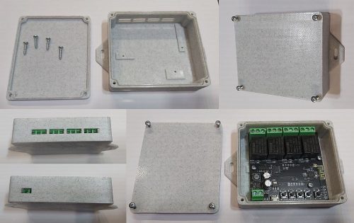 WiFi 4 csatornás relés intelligens kapcsoló modulhoz doboz RENDELÉSRE !!!!!! 1-2 munkanap