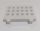 Fali tároló, modulosan építhető, fali panelhez 18db bitfej tartó 79x48x12mm (Fanni fal 061) KAPHATÓ !!!!!!