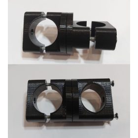   Dupla csőbilincs, forgatható 360 fokban, 25-30mm - 25-30mm közötti csövekhez mindkét oldalon KAPHATÓ !!!!!!