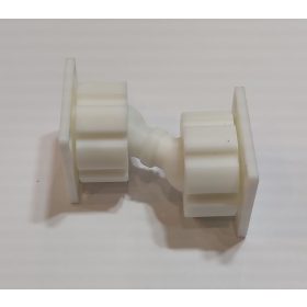   Dupla gömbcsuklós mini falikonzol, mindkét oldalon 30x30mm talpakkal KAPHATÓ !!!!!!