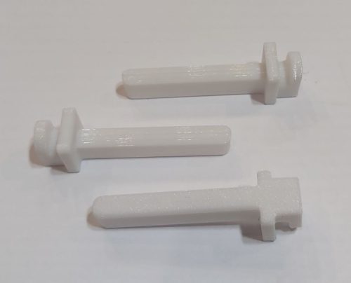 Fali tároló, modulosan építhető, fali panelhez egyágú villa 30mm (Fanni fal 031) KAPHATÓ !!!!!!