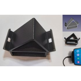   Univerzális telefon és táblagép tartó állvány, 1-11mm vastagságig, kétféle dőlésszöggel fekete, töltő lyukkal. KAPHATÓ !!!!!!!!
