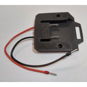   Akkumulátor sín Parkside XS20V, 2db érintkező saruval + 15cm kábel, bekábelezve, Fekete KAPHATÓ !!!!!!!