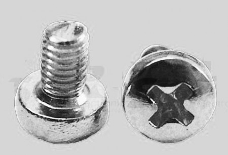 Csavar M4x16mm lencse fejű, acél/Ni (9887) KAPHATÓ !!!!!!