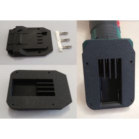   Adapter építéshez, gépre való ellendarab, Parkside X20V + 3db érintkező KAPHATÓ !!!!!!