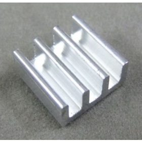   Mini hűtőborda dc-dc áramkörökhöz öntapadós kivitel 9x9x5mm hut_090447 KAPHATÓ !!!!!!!