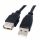USB 2.0 kábel 1m A dugó - A aljzat  hosszabbító KAPHATÓ !!!!!!