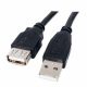 USB 2.0 kábel 1m A dugó - A aljzat  hosszabbító KAPHATÓ !!!!!!