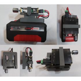   Audio erősítő 2x50 W, Einhell akkumulátorra csúsztatható.