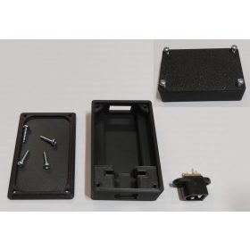   Elektronikához üres műszerdoboz, 1x USB töltő áramkörhöz, DC aljzat kivezetéssel. KAPHATÓ !!!!!!