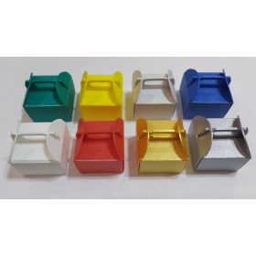   Mini díszdoboz kis ajándékokhoz, választható színekben és tortadoboz formában, üresen. KAPHATÓ !!!!!!