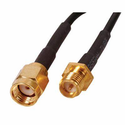 SMA (RPSMA) toldó kábel WIFI antennákhoz 3m (CSGP02210BK30) RENDELÉSRE !!!!!
