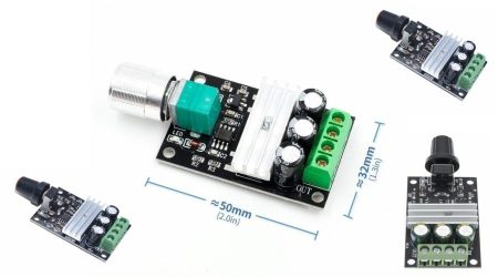 DC Motor, ventilátor vezérlő fordulatszámszabályzó, PWM, 6-28V 3A KAPHATÓ !!!!!!
