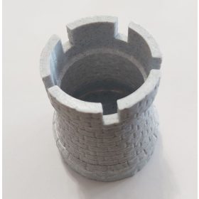   Bástya formájú tolltartó 70x60mm (márvány színű) KAPHATÓ !!!!!!