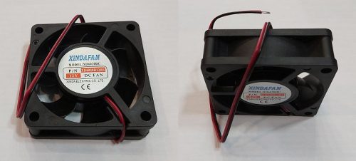 60-as ventilátor 60x60x20 12V AKCIÓS !!!!! RENDELÉS ALATT !!!!