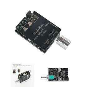   Audio erősítő 2x50 W, 3,5 BT 5.0 bemenet, hangfal kimenet. (ZK-502L) RENDELÉSRE !!!!!!