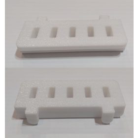   Fali tároló, modulosan építhető, fali panelhez USB tároló 5 eszközhöz 79x30x14mm (Fanni fal 050) KAPHATÓ !!!!!!