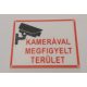 Kamerával megfigyelt terület 100x80mm (kis méret) KAPHATÓ !!!!!!