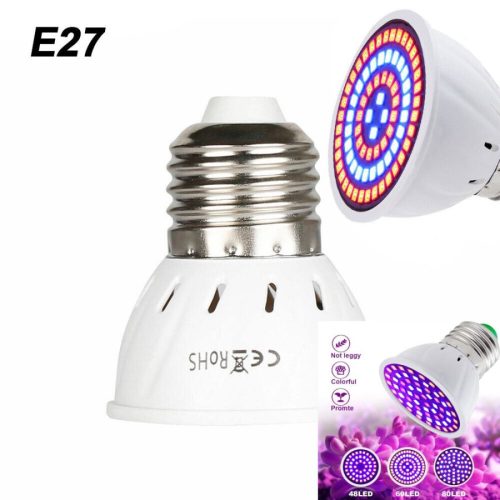 E27 Növényvilágító Full Spectrum Led izzó 5W KAPHATÓ !!!!!!!!