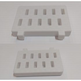   Fali tároló, modulosan építhető, fali panelhez USB tároló 10 eszközhöz 79x50x14mm (Fanni fal 051) KAPHATÓ !!!!!!