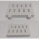 Fali tároló, modulosan építhető, fali panelhez USB tároló 10 eszközhöz 79x50x14mm (Fanni fal 051) KAPHATÓ !!!!!!