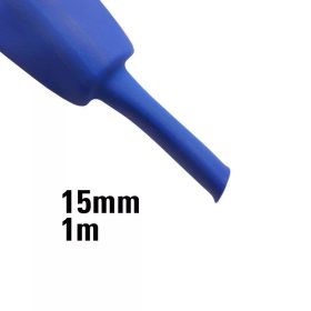 Zsugorcső Kék 1m-es 15,0 / 8,0 mm KAPHATÓ !!!!!!!