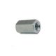 Távtartó toldó LifePo4 akkuhoz M4x10mm SW5, fém, sárgaréz/Ni KAPHATÓ !!!!!!!