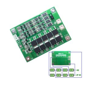   Li-ion 18650 Cella védelemmel ellátott modul BMS - 4 Cella töltés, és merítés védelméhez 40A KAPHATÓ !!!!!!!
