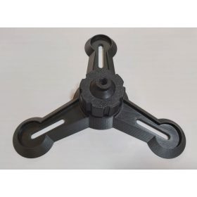   Gömbcsuklós talp M8 menettel, 360°-ban forgatható és 30°-ban dönthető rögzíthető. KAPHATÓ !!!!!