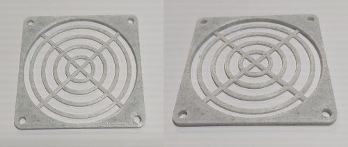 Ventillátor rács műanyag 70x70x3,2mm KAPHATÓ !!!!!