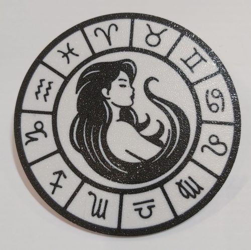 Poháralátét, műanyag mosható, 90x2mm (0027) SZŰZ KAPHATÓ !!!!