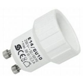   Izzó foglalat E14->GU10 átalakító (E14/GU10) RENDELÉSRE !!!!! 3-4 munkanap