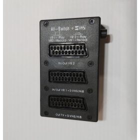 SCART dugó – 2x SCART aljzat kapcsolós KAPHATÓ !!!!!