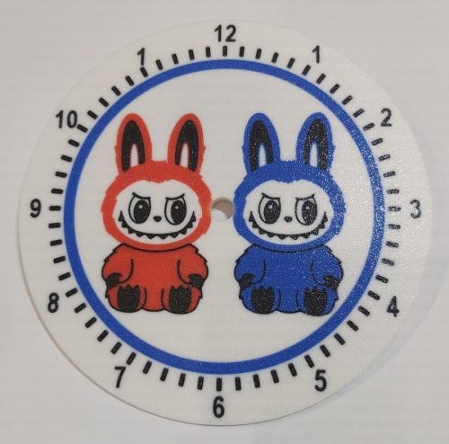 Egyedi falióra LaBuBu 175mm, óratartó házzal, óraszerkezet nélkül. KAPHATÓ !!!