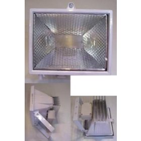   FEHÉR REFLEKTOR HÁZ 1 - 30W POWER LED-hez ALUMÍNIUM hűtőbordával !!!! AKCIÓS !!!!!!!! KAPHATÓ !!!!!!