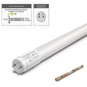 T8 fénycső 60cm 9W 860 lumen meleg-fehér KIFOGYOTT !!!!