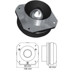   Titán RING RADIÁTOR magas sugárzó 300W (33359) RENDELÉSRE !!!!!!!! (előre utalással)