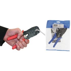   UTP RJ45+ TELEFON RJ11 + Telefon kagyló RJ10, professzionális krimpelő fogó (CCGB89510BU) KAPHATÓ !!!!!!