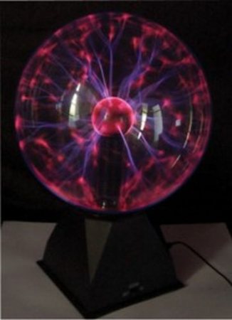 Mágikus Plazmagömb fénygömb, 10 W, 3500 lm, Üveg, 20 cm (FUDI215BK) RENDELÉSRE !!!!!!
