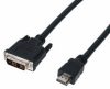   HDMI - DVI-D adapter kábel 5m (CCGP34800BK50) KÜLSŐ RAKTÁRON 2-3 munkanap